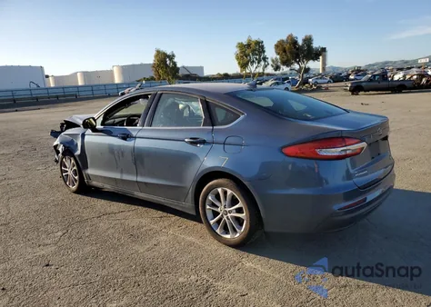 2019 Ford Fusion Se из США, поврежденный, VIN 3FA6P0HD1KR203971